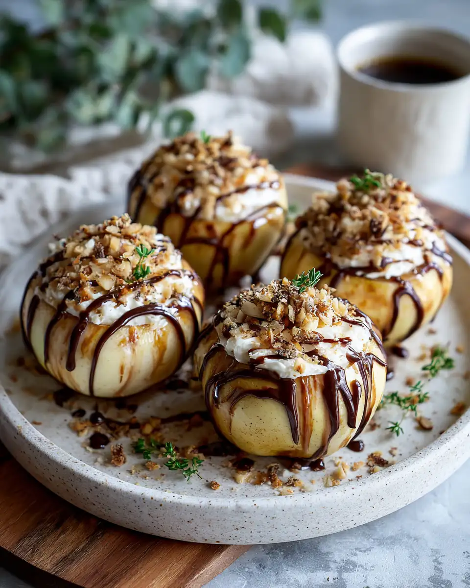 Decadent Delights: Discover the Magic of Cheesecake Stuffed Baked Apples - Featured Image