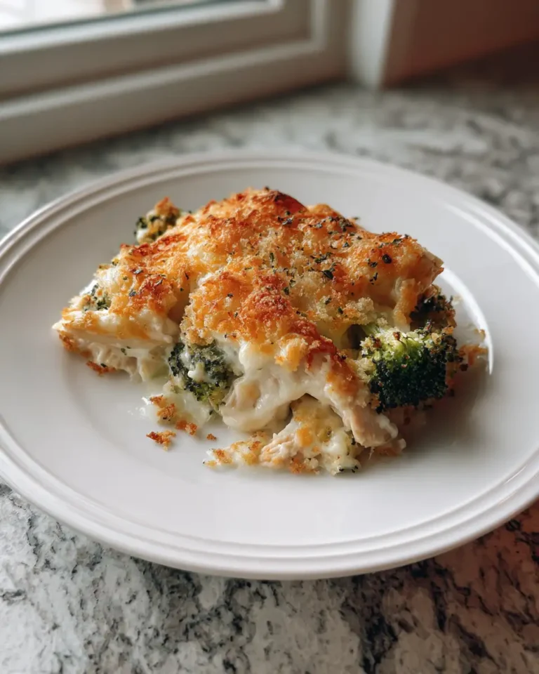The Ultimate Comfort: Cheesy Broccoli Chicken Bake Delight - Featured Image