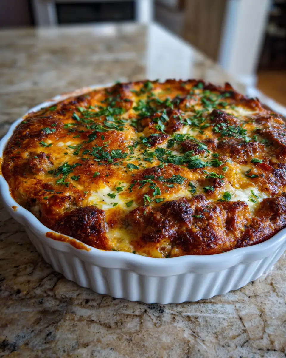 Final dish - Ultimate Cheesy Chicken Quesadilla Bake: A Flavor Explosion