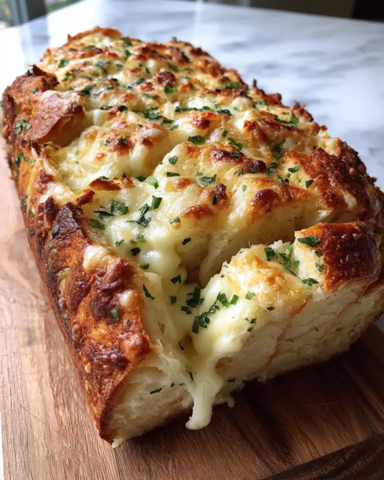 Irresistible Cheesy Garlic Bread Pull-Apart Delight - Featured Image