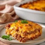 Ultimate Comfort: Cheesy Ground Beef Casserole Delight - Featured Image