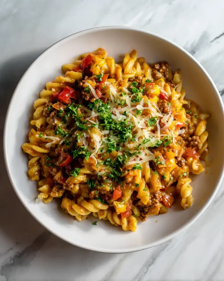 Cheesy Taco Pasta: A Flavorful Fusion Fiesta - Featured Image