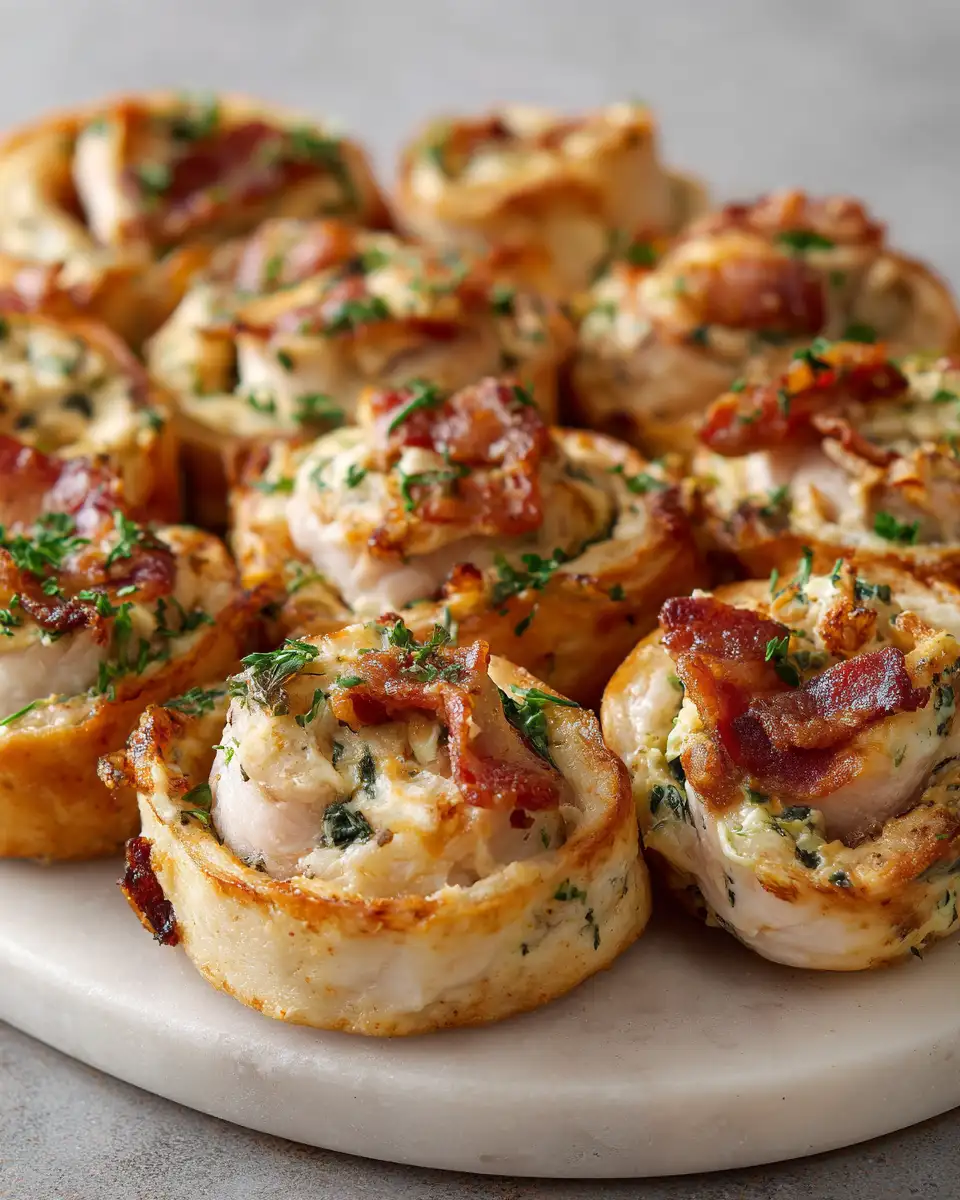 Irresistible Chicken Bacon Ranch Roll Ups for Your Next Meal Delight - Featured Image