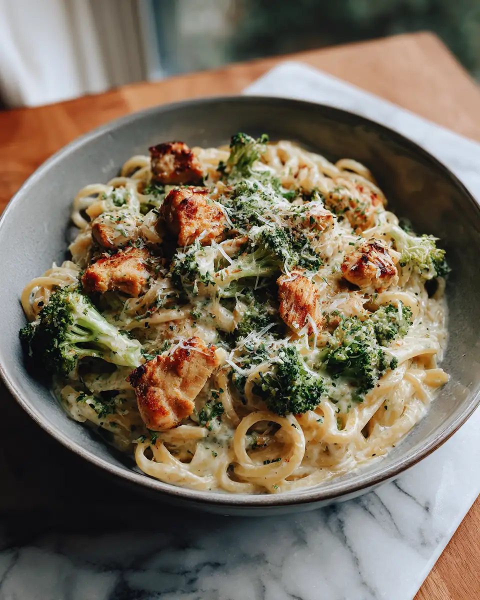 Creamy Dreamy Delights: Chicken Broccoli Alfredo Bliss - Featured Image
