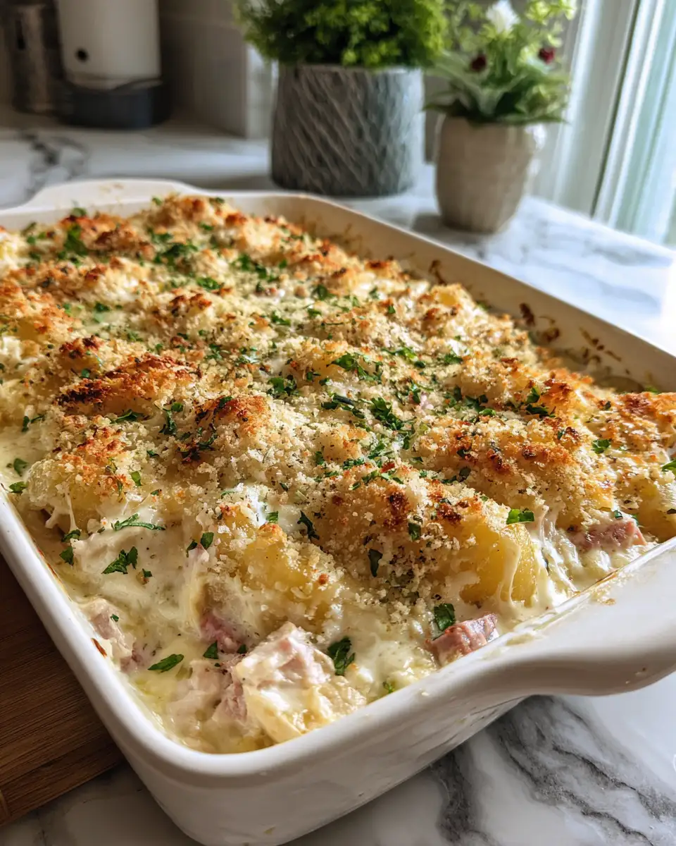Creamy Chicken Cordon Bleu Casserole: A Comfort Food Classic - Featured Image