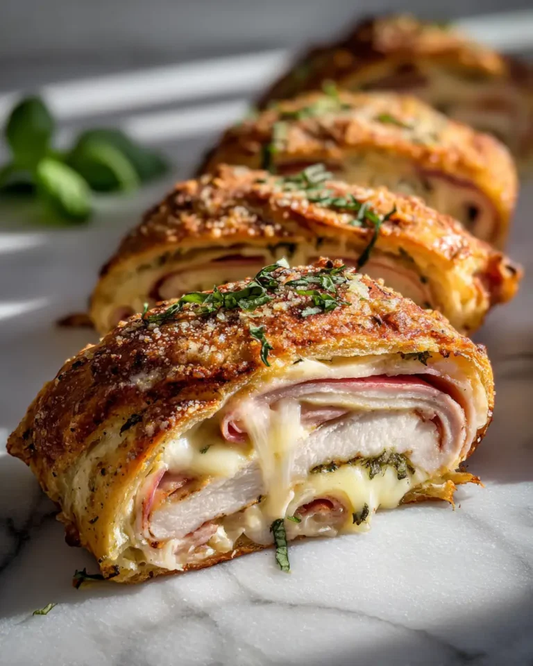 Chicken Cordon Bleu Stromboli: A Gourmet Twist on a Classic Favorite - Featured Image