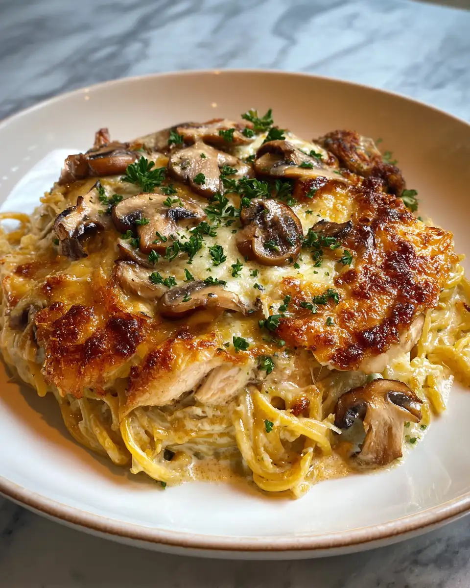 Final dish - Savor the Comfort: Irresistible Chicken Tetrazzini Recipe