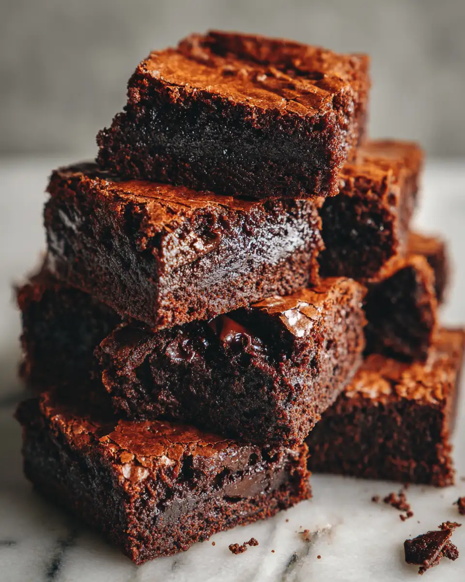Final dish - Decadent Delights: Indulge in the Ultimate Chocolate Fudge Brownies