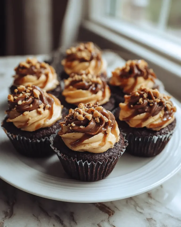 Decadent Indulgence Chocolate Peanut Butter Cupcakes That Will Blow Your Mind - Featured Image