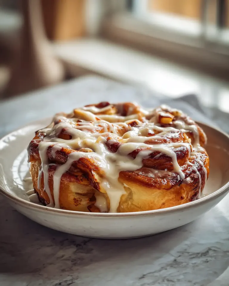 Cozy Up with a Delicious Cinnamon Roll Apple Bake - Featured Image