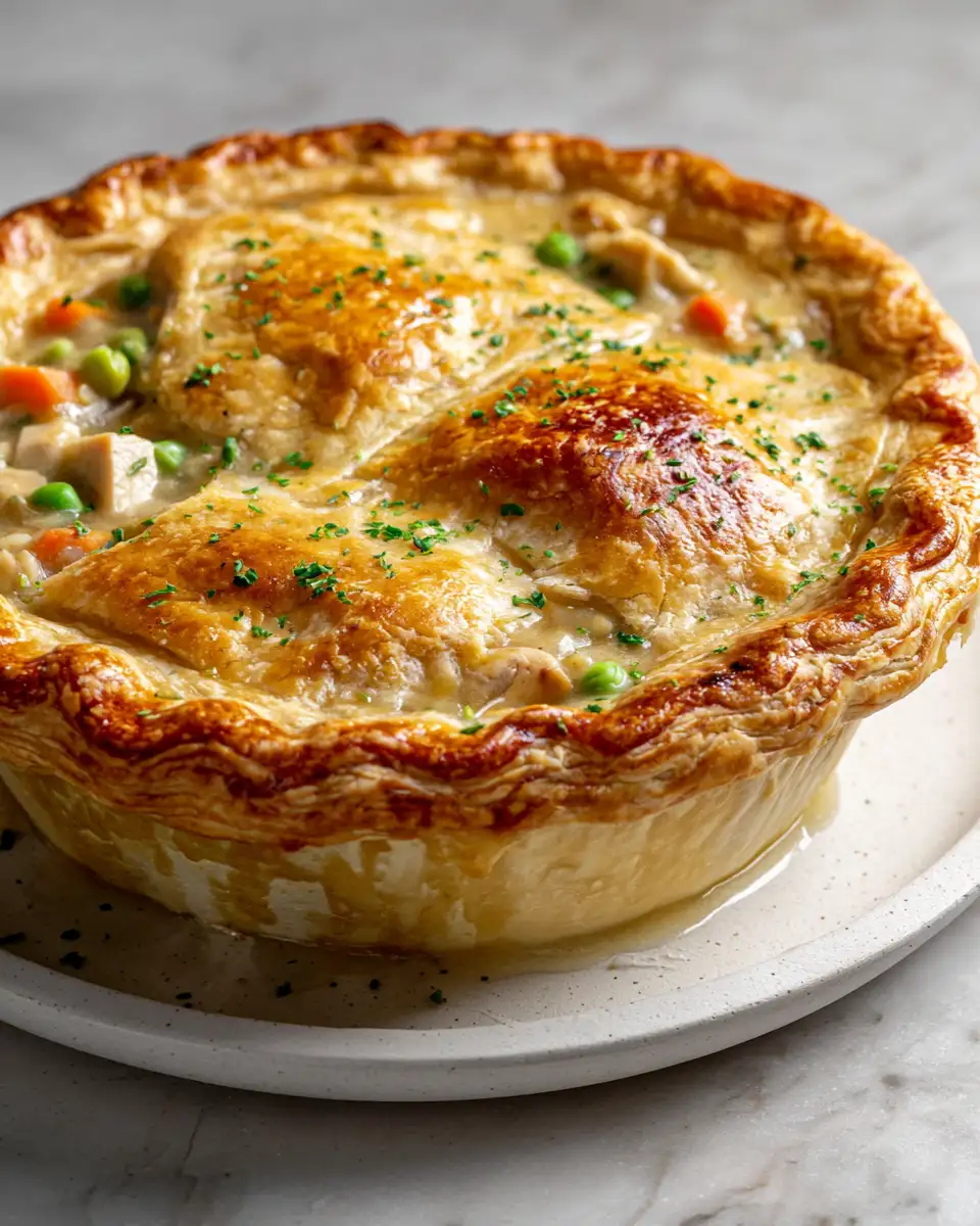 Final dish - Comfort on a Plate: Unveiling the Secrets of Classic Chicken Pot Pie