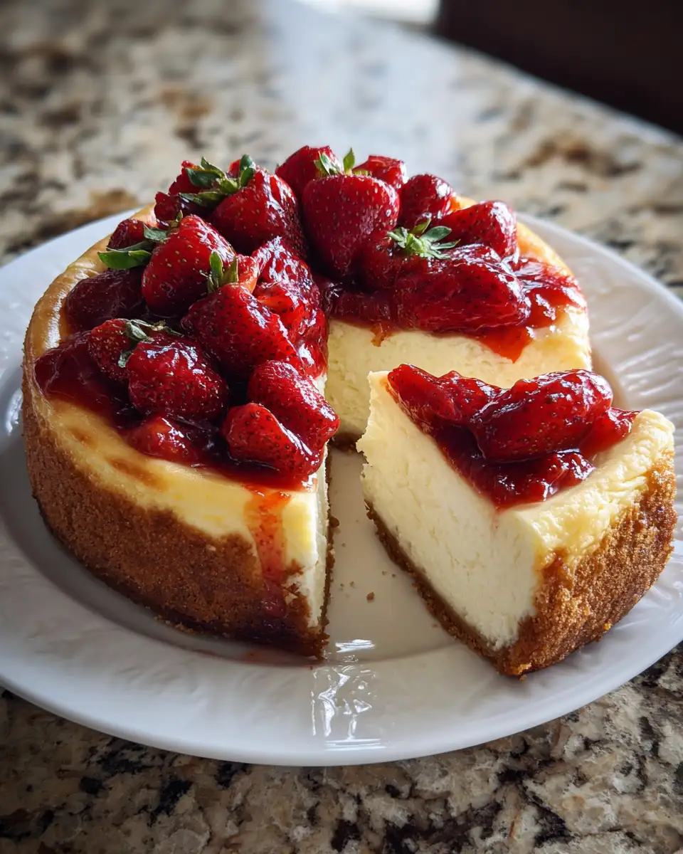 Final dish - Indulge in the Timeless Delight of Classic New York Cheesecake