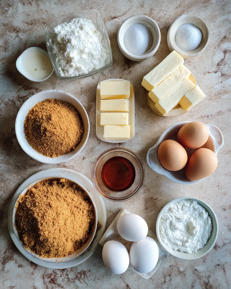 Ingredients for Indulge in the Timeless Delight of Classic New York Cheesecake