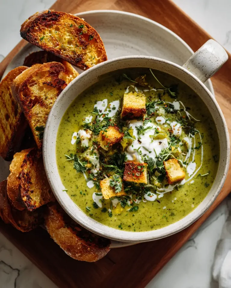 Warm Up Your Soul with Cozy Roasted Poblano Soup - Featured Image