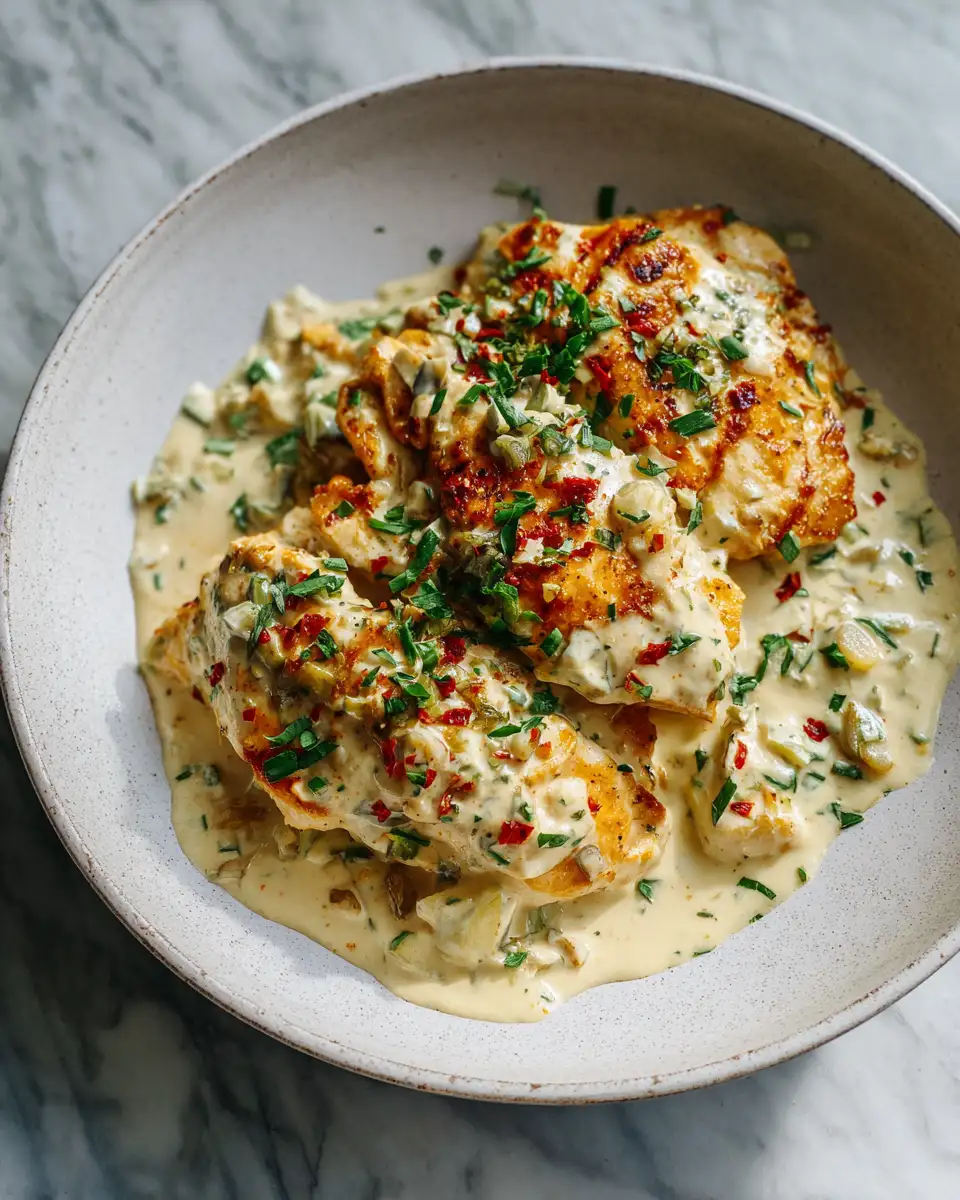 Final dish - Creamy Delight: Discover the Ultimate Cream Cheese Chicken Recipe
