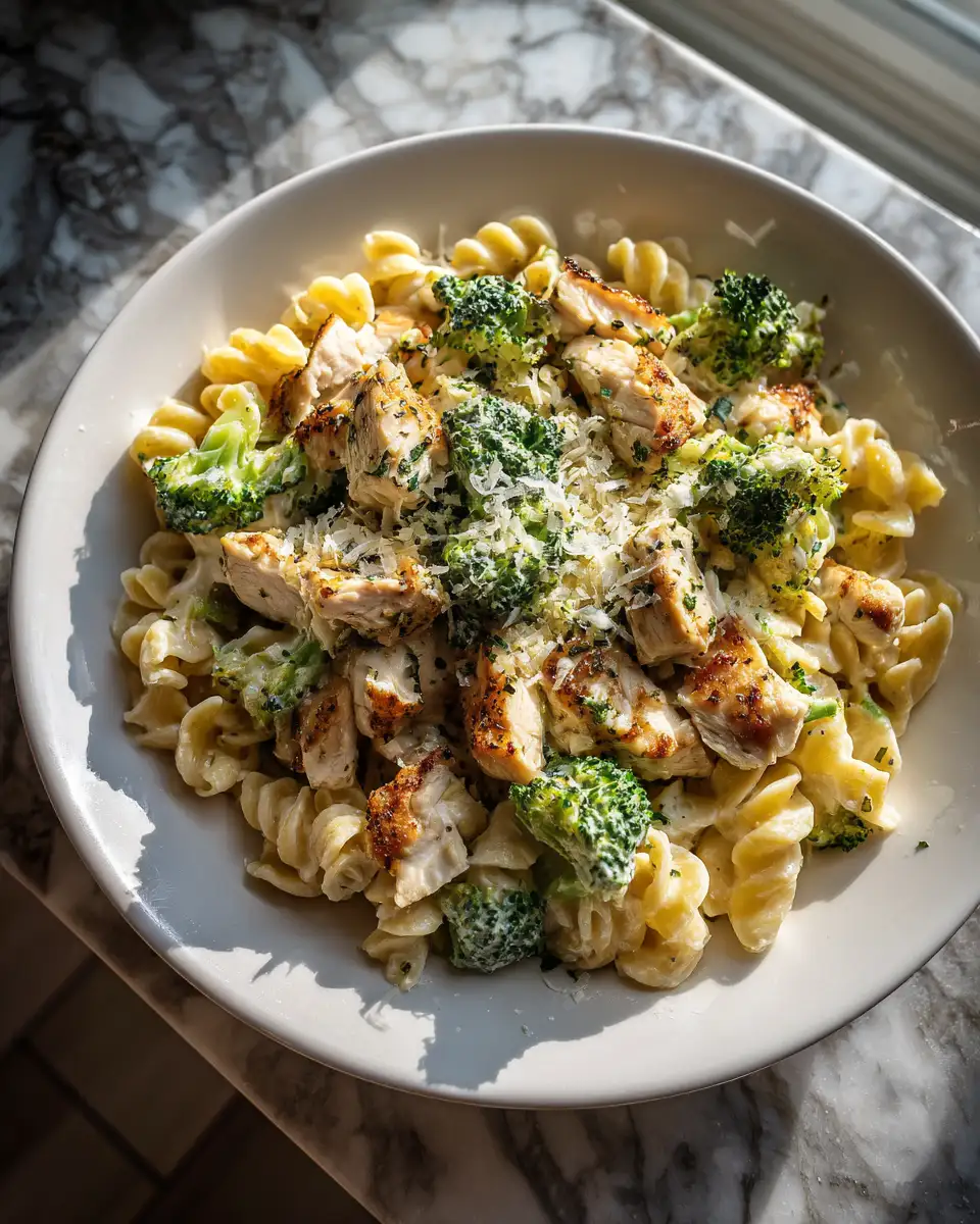 Decadent Delights: Indulge in Creamy Broccoli Chicken Pasta - Featured Image