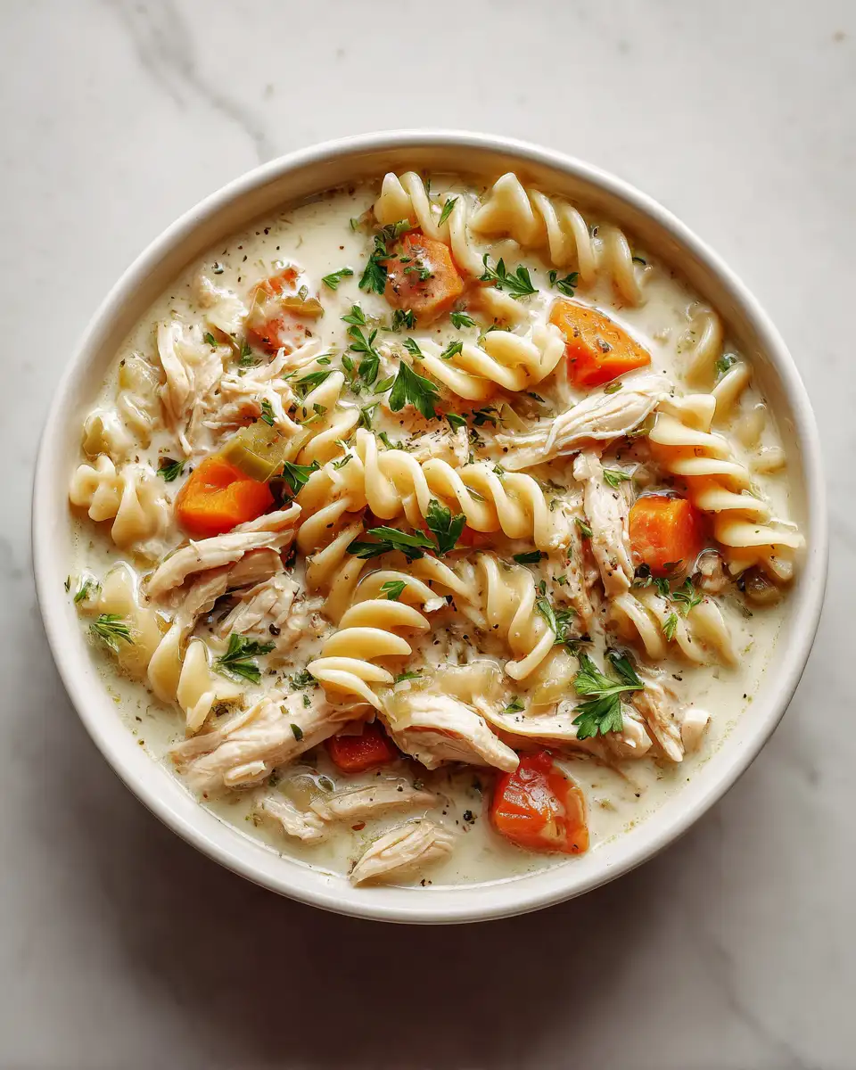 Home 8 Cozy Up with the Ultimate Creamy Chicken Noodle Soup