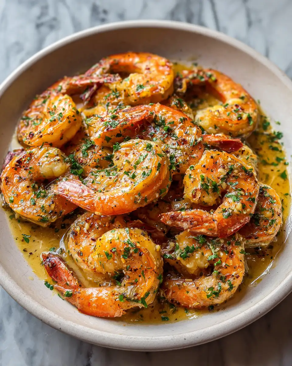 Irresistible Creamy Garlic Butter Shrimp: A Flavor Explosion in Every Bite