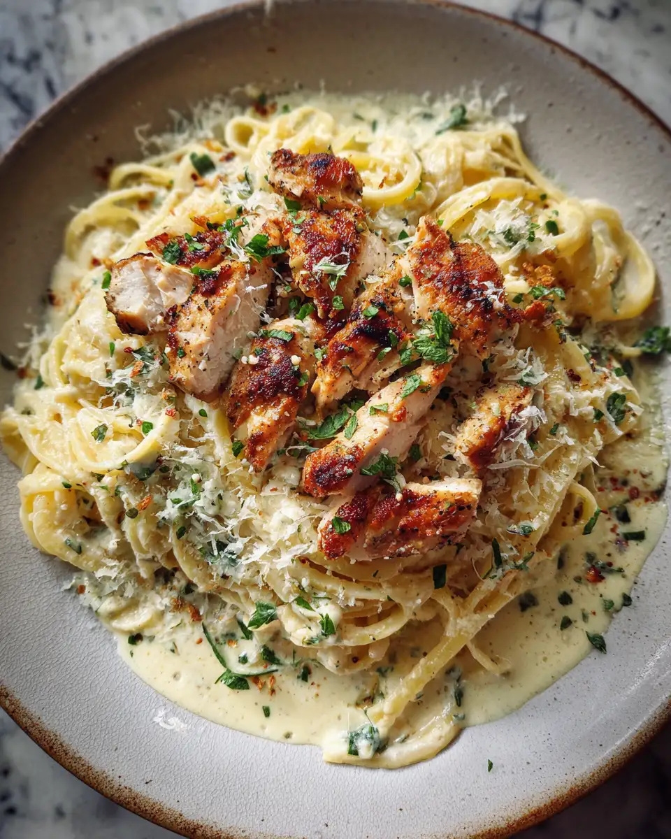 Indulge in the Irresistible Creamy Garlic Parmesan Chicken Pasta Adventure - Featured Image