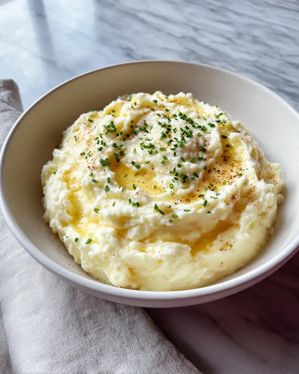 Final dish - Ultimate Comfort: Indulge in Luxuriously Creamy Mashed Potatoes