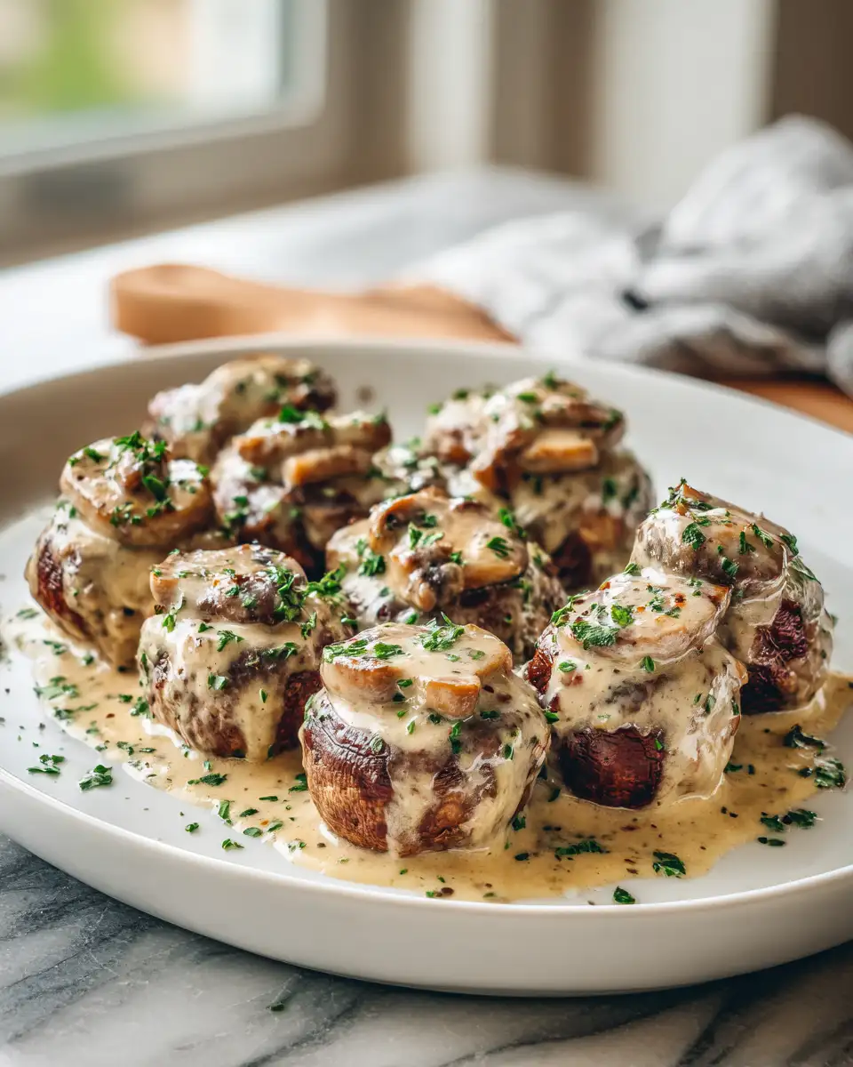 Savor the Flavor: Indulgent Creamy Mushroom Steak Bites - Featured Image