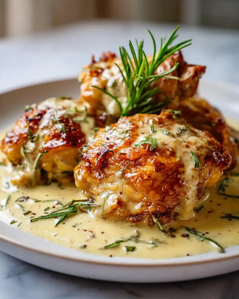 Decadently Delicious: Creamy Oven Baked Chicken Thighs for the Win - Featured Image