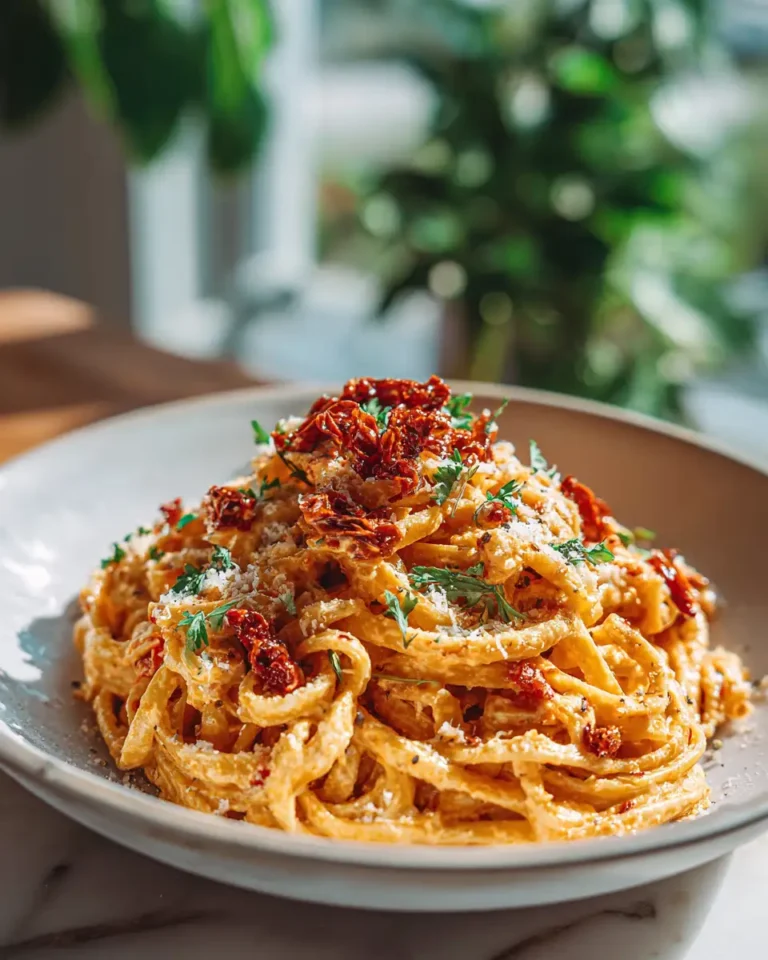 Indulge in the Irresistible Creamy Sun-Dried Tomato Pasta Delight - Featured Image