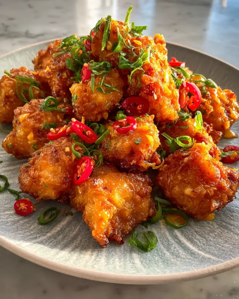 Sizzling Delight Crispy Bang Bang Chicken Bites - Featured Image