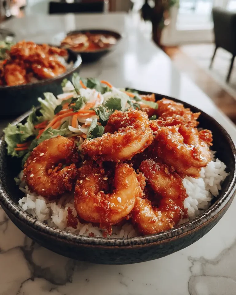 Sizzle and Crunch: Irresistible Crispy Bang Bang Shrimp Bowls - Featured Image