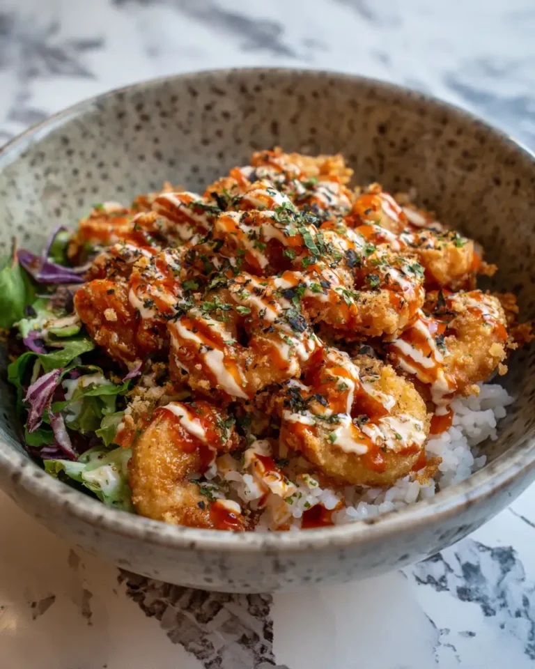 Sizzle and Crunch: Dive into Irresistible Crispy Bang Bang Shrimp Bowls - Featured Image