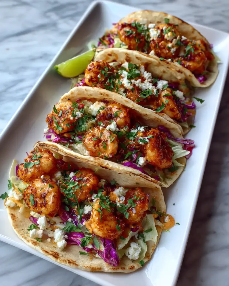 Get Your Crunch On with Irresistible Crispy Bang Bang Shrimp Tacos - Featured Image
