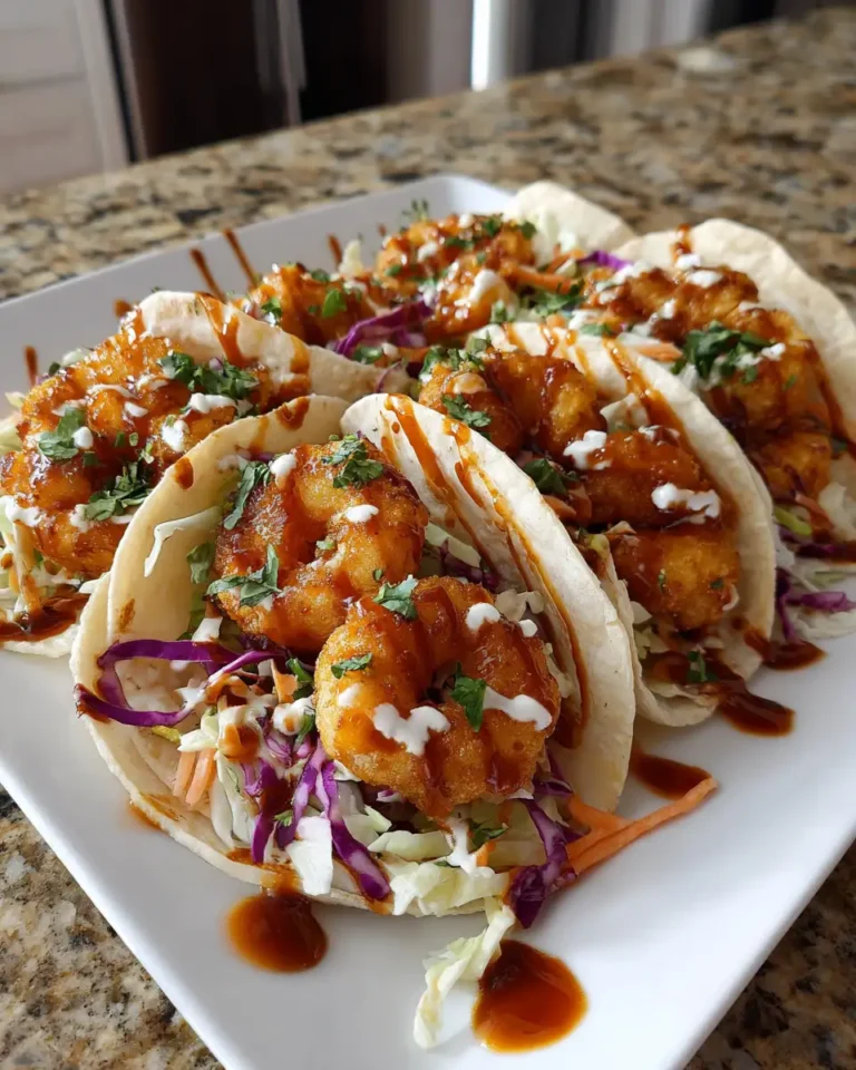 Crispy Bang Bang Shrimp Tacos: A Flavor Explosion in Every Bite - Featured Image