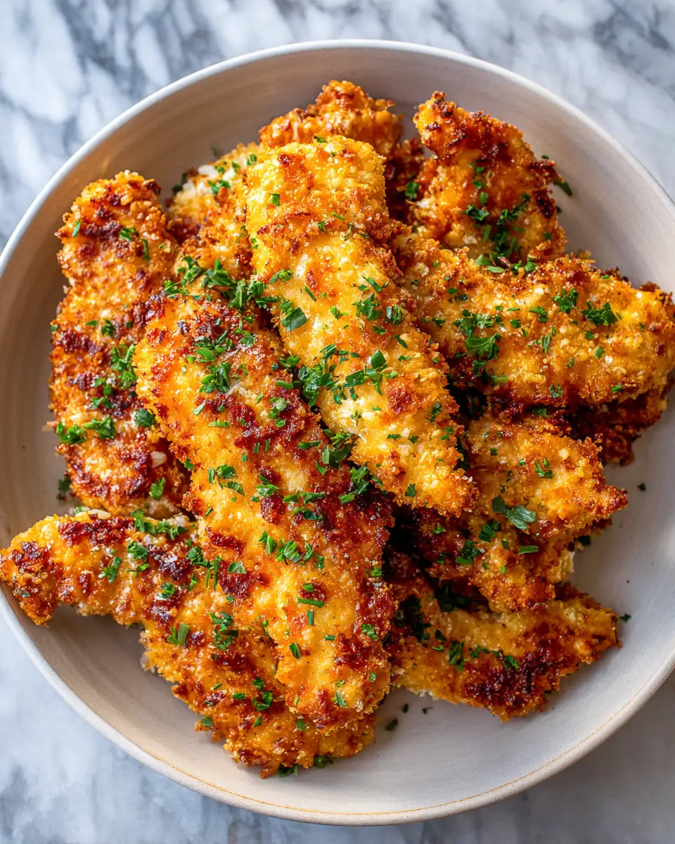Irresistibly Crispy Parmesan Chicken Tenders That Everyone Will Love - Featured Image