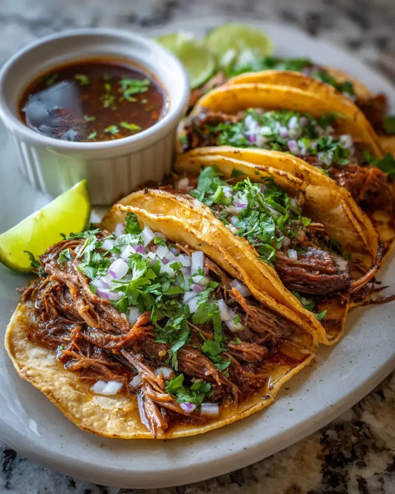 Slow-Cooked Sensation: Crock Pot Birria Tacos That Melt in Your Mouth - Featured Image