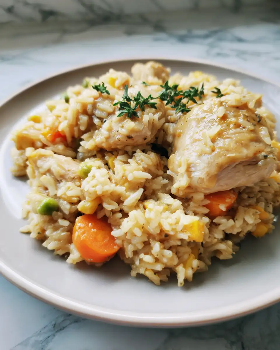 Unlock the Secret to Flavor with Crock Pot No Peek Chicken and Rice - Featured Image