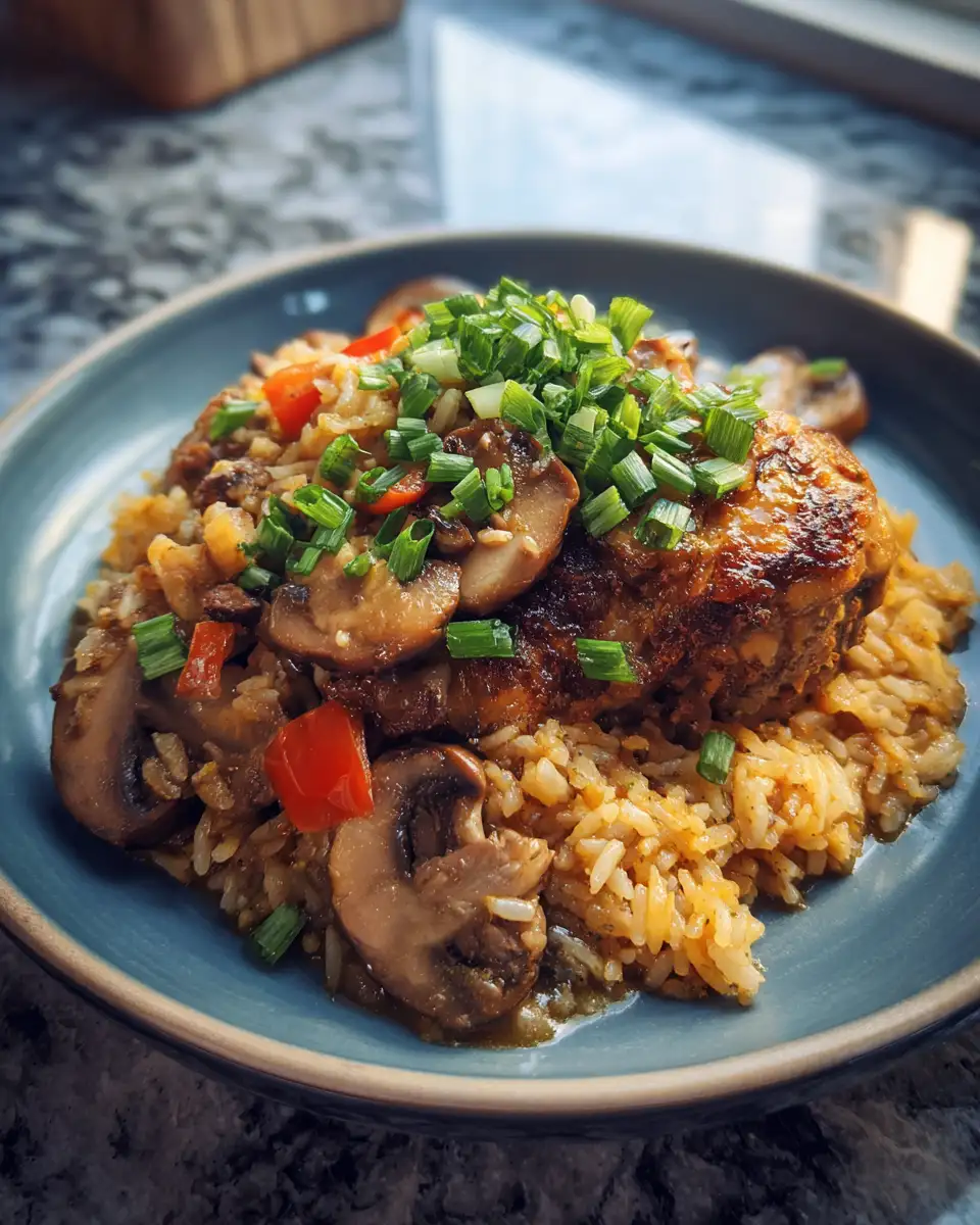 Final dish - Unlock the Secret to Flavor with Crock Pot No Peek Chicken and Rice