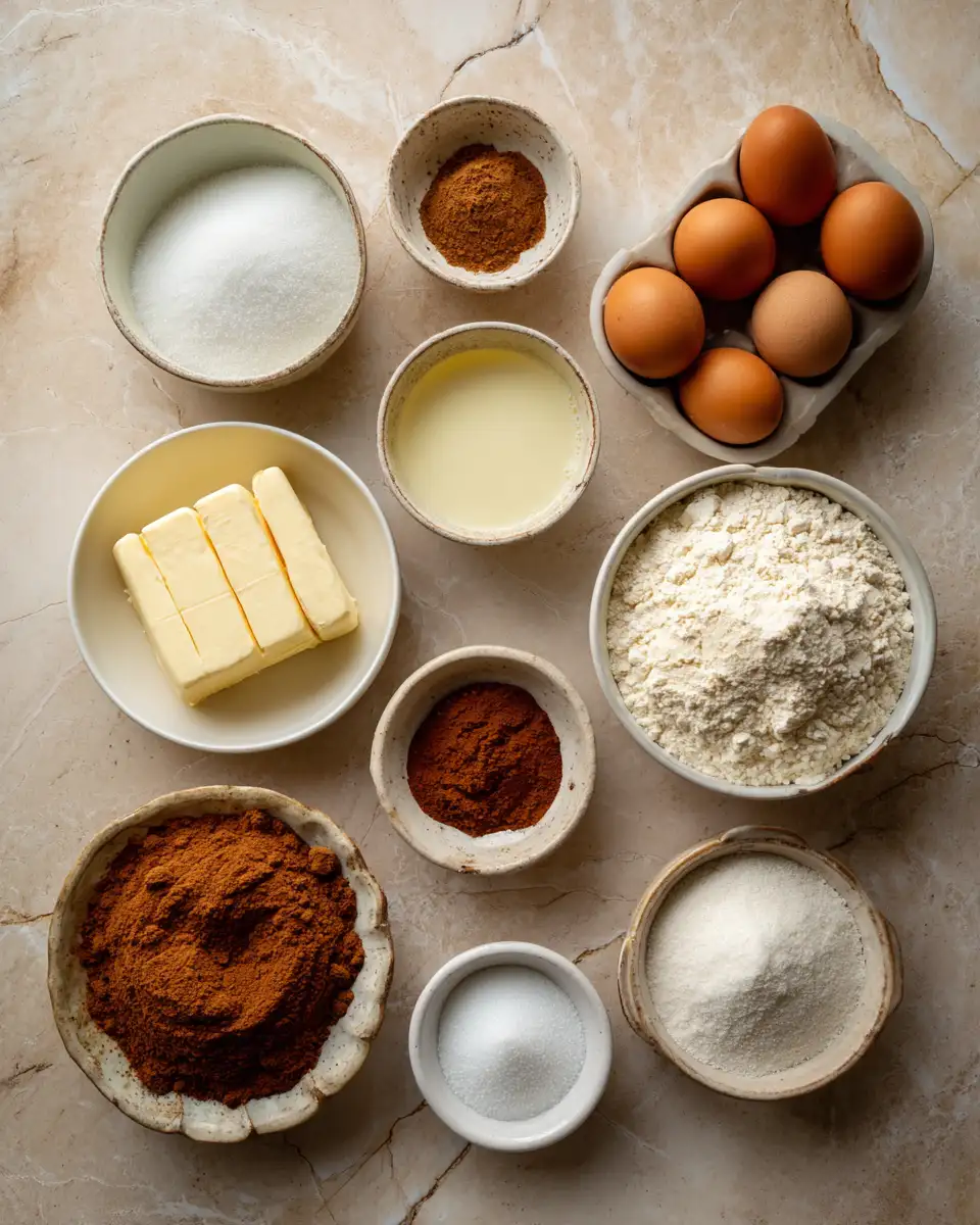 Ingredients for The Ultimate Guide to Easy Chewy Snickerdoodles
