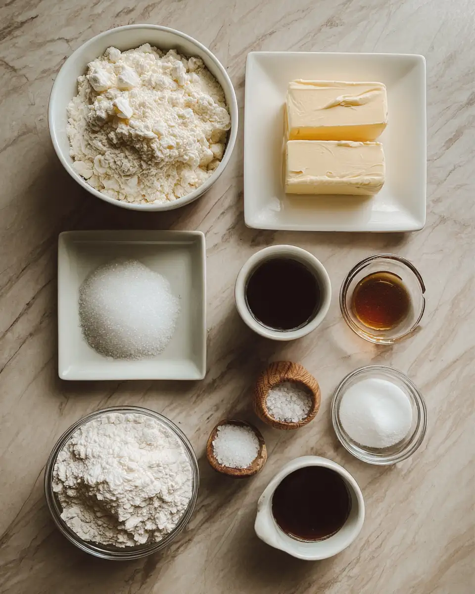 Ingredients for Indulge in Irresistible Delights with French Salted Butter Cookies