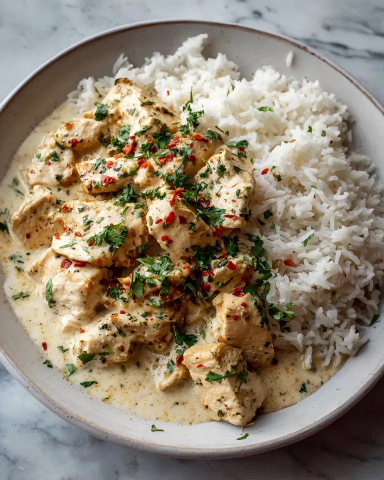 Irresistible Garlic Butter Chicken Meets Creamy Parmesan Rice Bliss - Featured Image