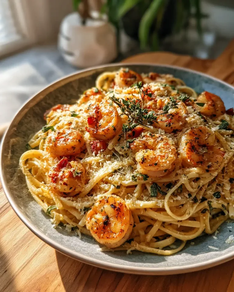 Savor the Flavor: Irresistible Garlic Butter Shrimp Pasta Recipe - Featured Image
