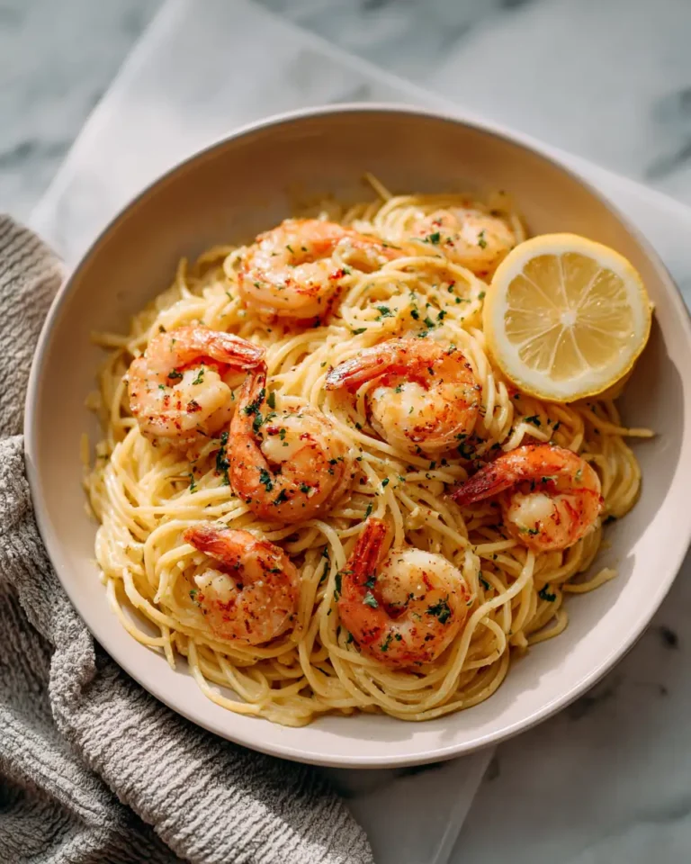 Irresistible Garlic Butter Shrimp Pasta: A Quick and Delicious Dinner Delight - Featured Image