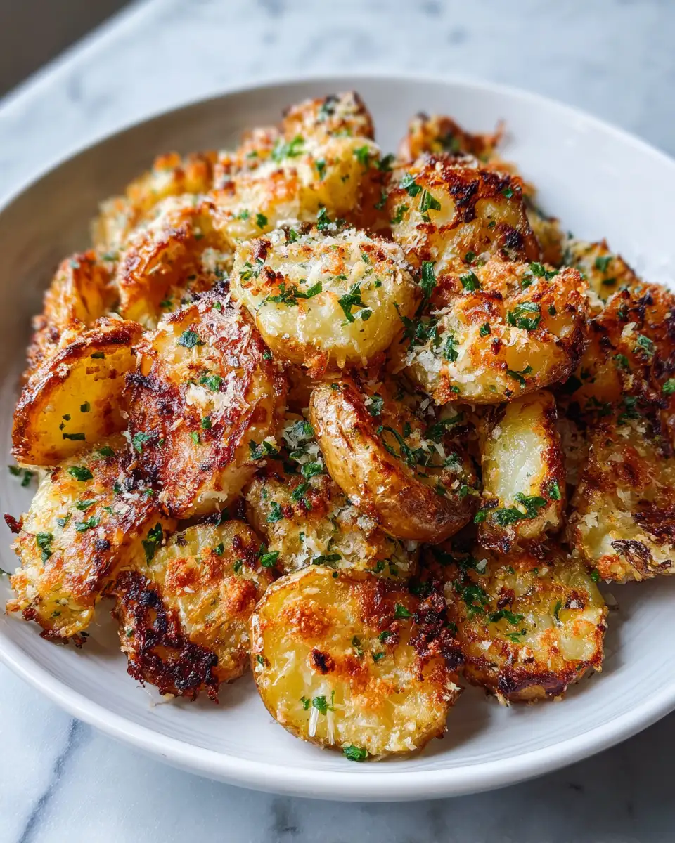 Crispy Garlic Parmesan Roasted Potatoes: Your New Favorite Side Dish - Featured Image