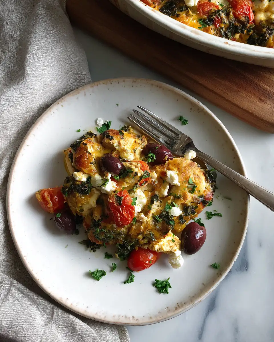 Savor the Mediterranean with This Delicious Greek Chicken Casserole - Featured Image