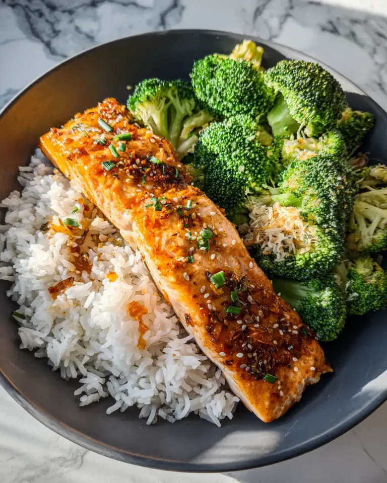 Savor the Flavor: Honey Garlic Butter Salmon with Rice Delight - Featured Image