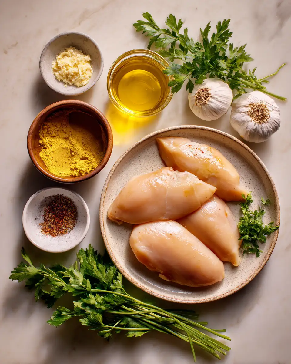 Ingredients for Sweet and Savory Delight: Honey Mustard Baked Chicken Magic