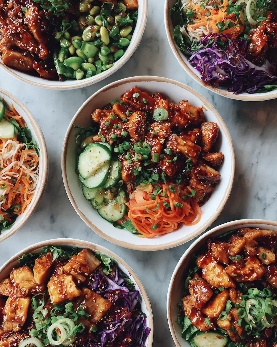 Spice Up Your Dinner Routine with Hot Honey Chicken Bowls - Featured Image