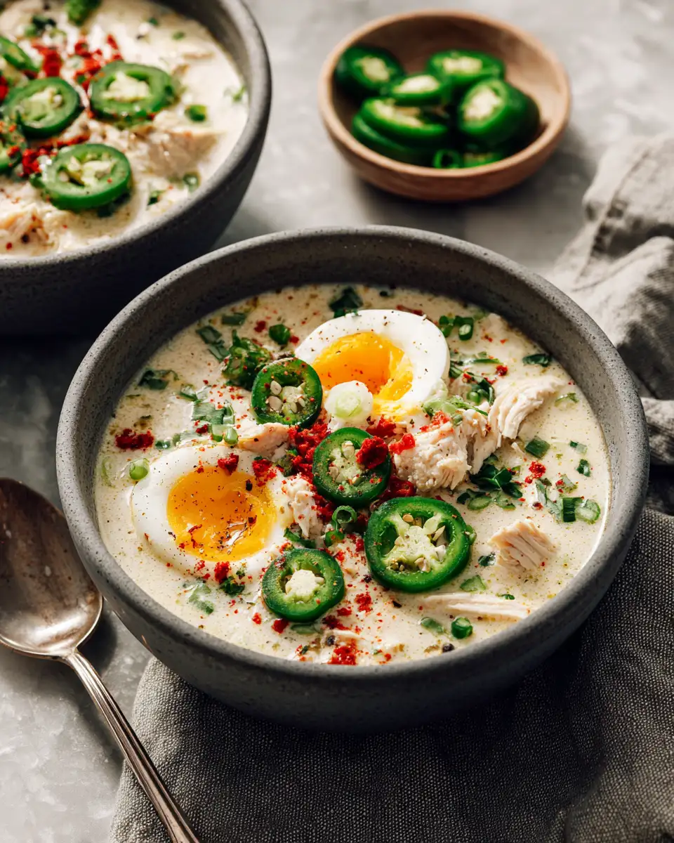 Spice Up Your Bowl with Creamy Jalapeño Popper Chicken Soup