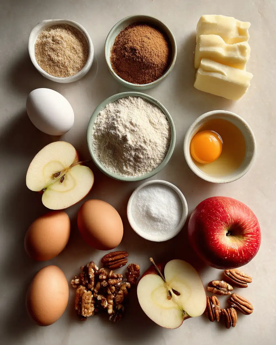 Ingredients for Irresistible Fusion: Jamie Oliver's Apple Pie Cake Recipe Unveiled