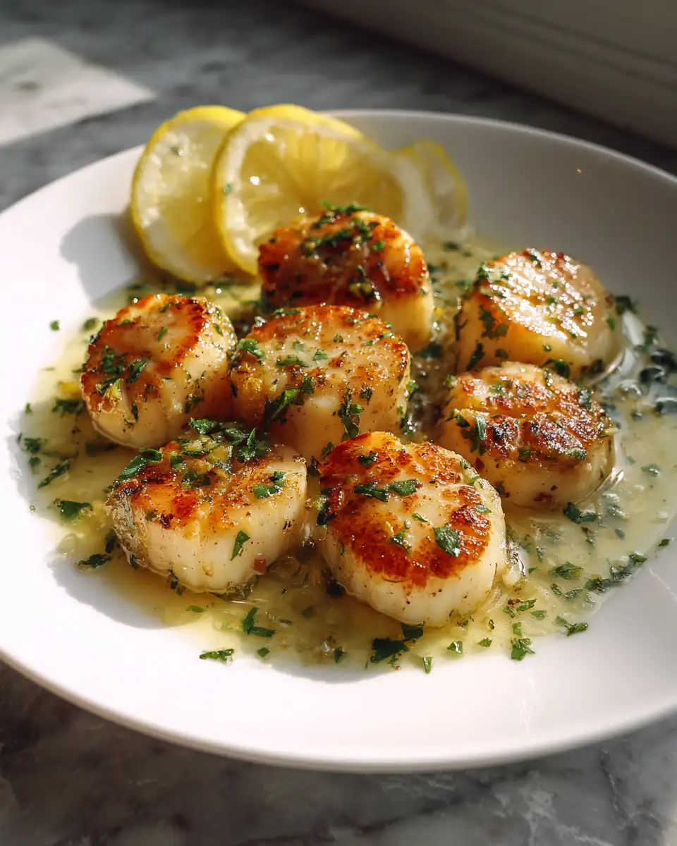 Zesty Lemon Garlic Butter Scallops: A Taste of Gourmet Heaven - Featured Image