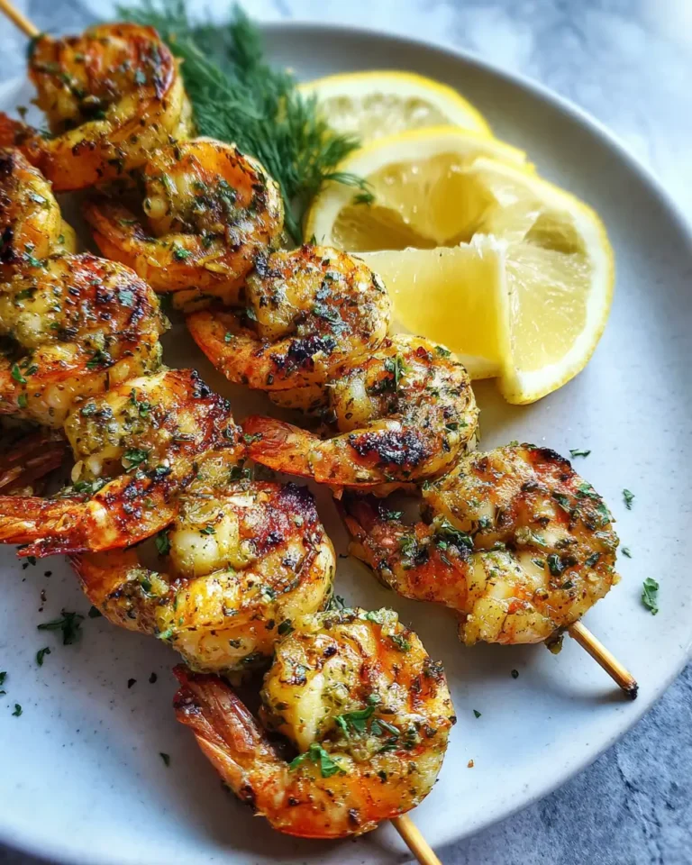 Zesty Lemon Herb Grilled Shrimp Skewers That Sizzle with Flavor - Featured Image